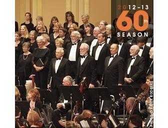 Marin Symphony San Rafael - Gift Certificate for Two Section 2 Tickets