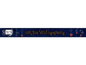 San Jose Wind Symphony - Four 2013-2014 Season Tickets - $80 value