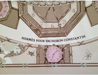 Authentic Hermes pour Vacheron Constantin 100% Silk Scarf