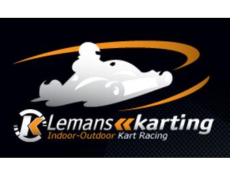 LeMans Karting Fremont - Gift Card for Two Attack Sessions ($40 value)