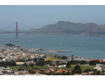 San Francisco Penthouse 2 Night Getaway with Bike Tour and Ferry Tickets