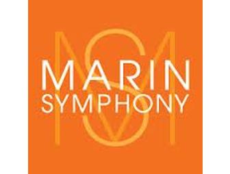 Marin Symphony San Rafael - Gift Certificate for Two Section 2 Tickets