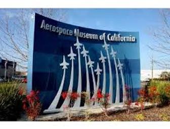 Aerospace Museum of California - Four admission passes