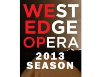 West Edge Opera Berkeley 2013 'The Turn of the Screw' - Two Tickets