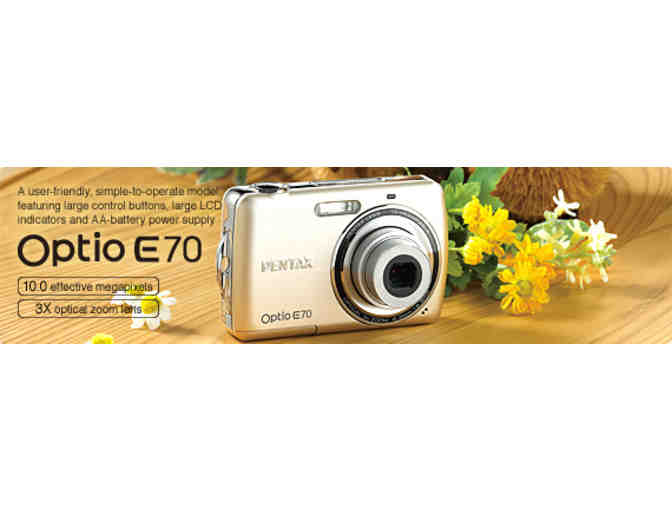 Pentax Optio E-70 10.0 MP Digital Camera