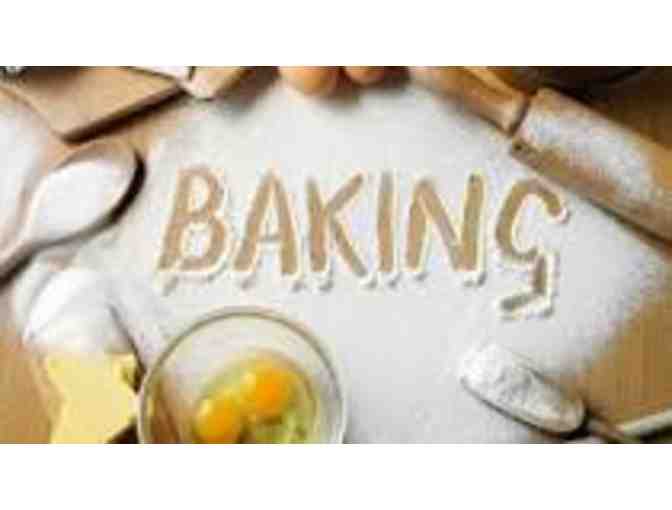 Three Hour Baking Class in your Home for up to THREE with Gladys Chandler