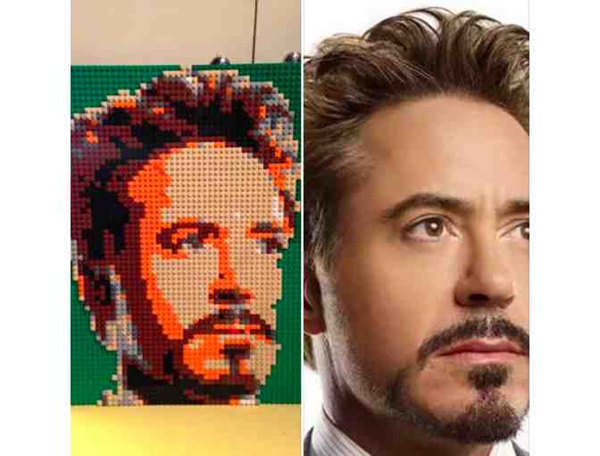 Photo Mosaic of Person or Animal made out of LEGO- Los Altos