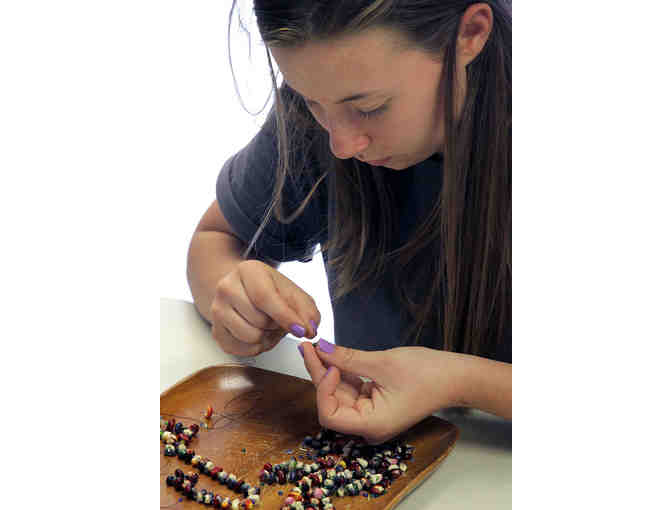 WSP 8th Grade - Biodynamic Flint Corn Necklace and Earrings