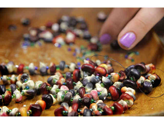 WSP 8th Grade - Biodynamic Flint Corn Necklace and Earrings