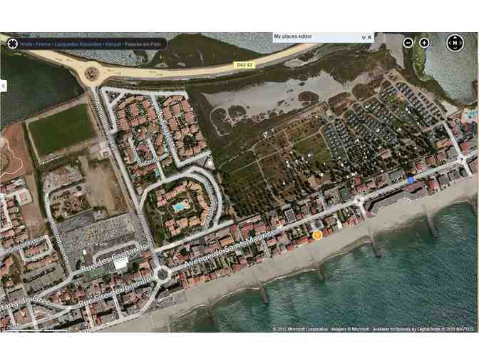 7 night stay at French beach house