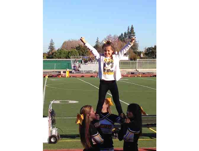 Cheerleading Camp (Grades Pre-K-8) from Spartans Sports Camp Mountain View- Summer 2016