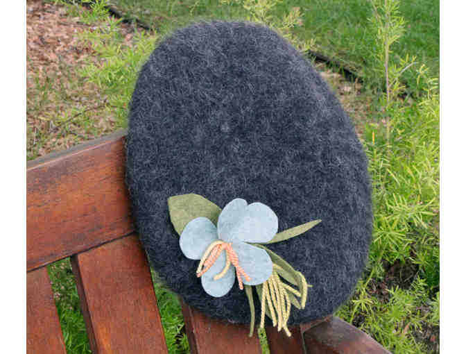 Handmade Felted Hat by WSP Handwork Teacher Mrs. Pintus