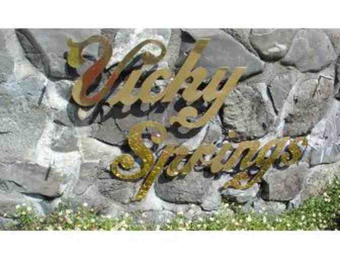 One Night Stay for 2 in Cottage + 2 Day Use- Vichy Springs Resort in Ukiah, CA