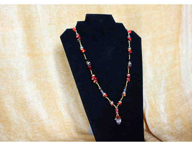 Multicolored Flint Corn Necklace