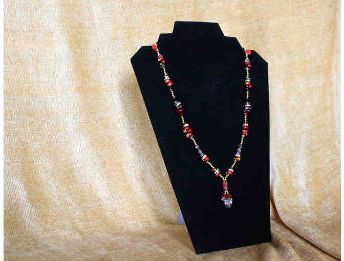 Multicolored Flint Corn Necklace