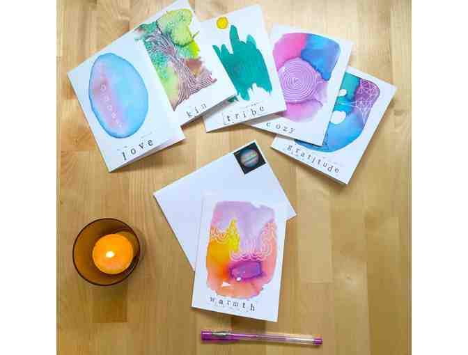 SoulSpace Oracle Deck  & 12 Greeting Cards