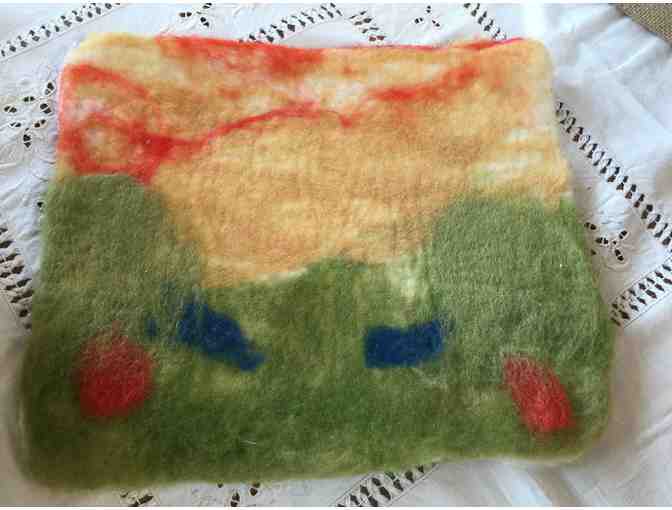 Knitted Chicken Set with Hen House