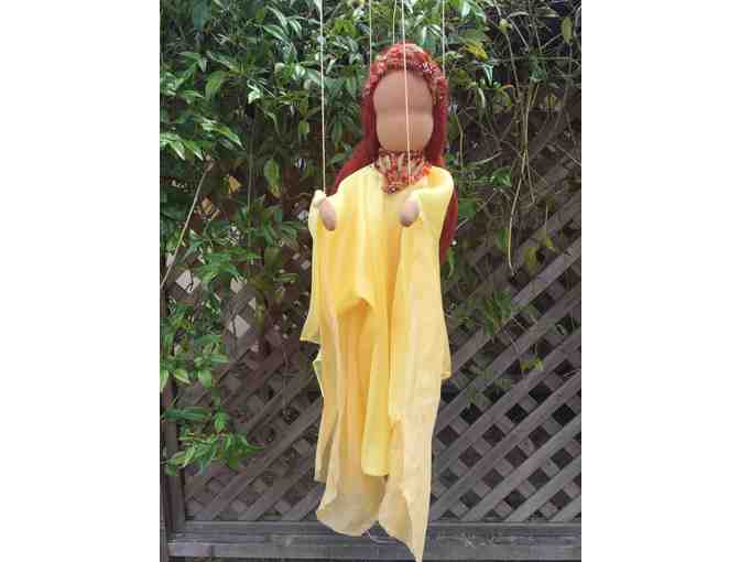 WSP Seventh Grade - Fairy Princess Yellow Silk Marionette