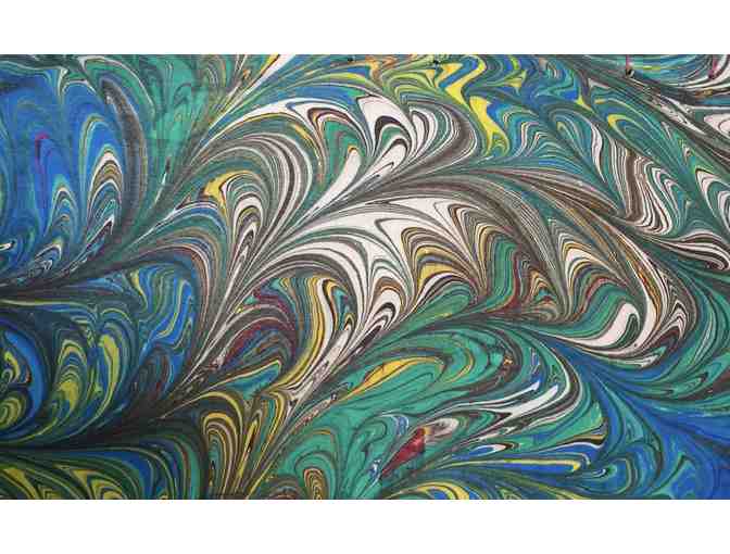 Marbling Paper Workshop - October 26, 2019 - Mountain View Campus