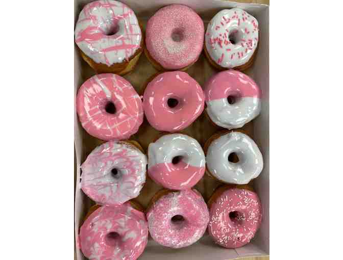 Pink/White Themed Donuts