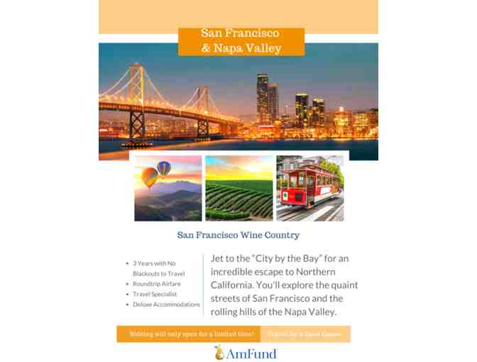 San Francisco and Wine Country Escape