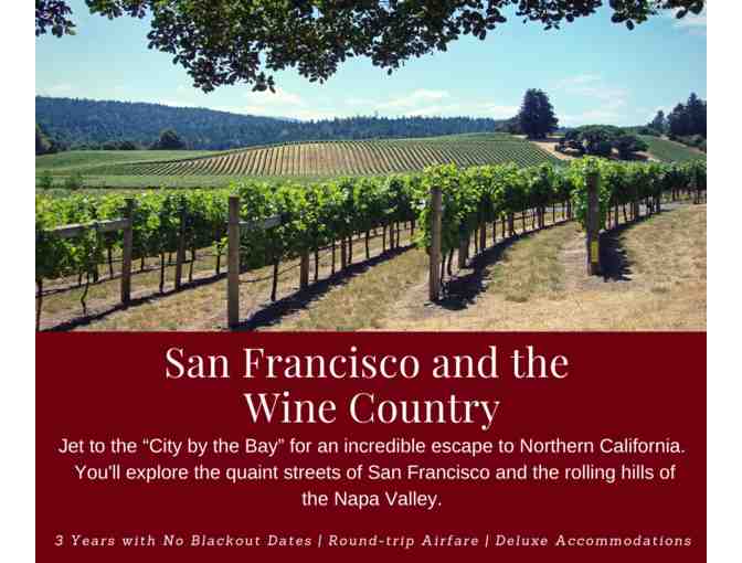 San Francisco and Wine Country Escape