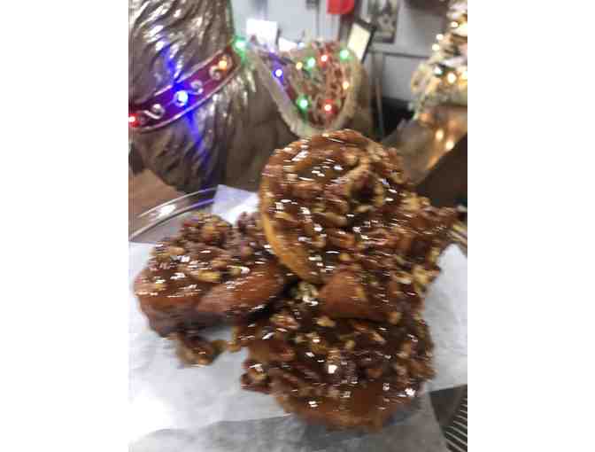 The Christmas Sweet Shop's Carmel Pecan Sticky Buns