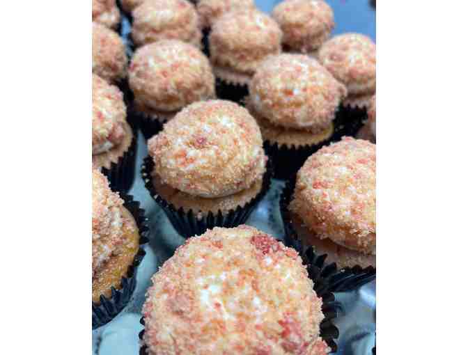 Sugar Rush By Theresa 1 Dozen Cupcakes (Strawberry Crunch & Vanilla Bean)