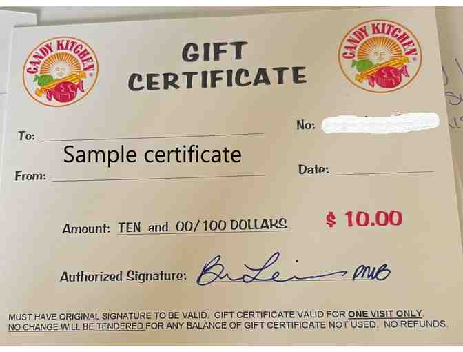 Candy Kitchen 2 $10.00 Gift Cards