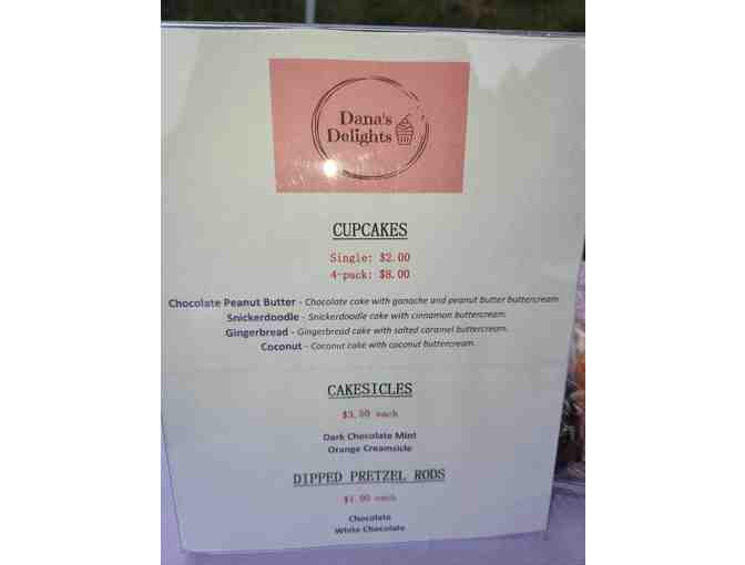 Dana's Delights 1 Dozen Chocolate Peanut Butter Cupcakes