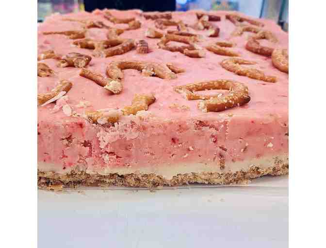 Three Blonde Bakers 2lb Strawberry Pretzel Salad Fudge