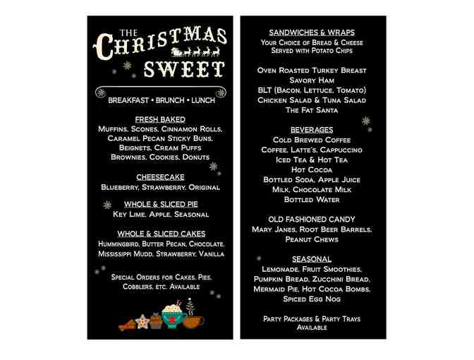 The Christmas Sweet Shop's Carmel Pecan Sticky Buns