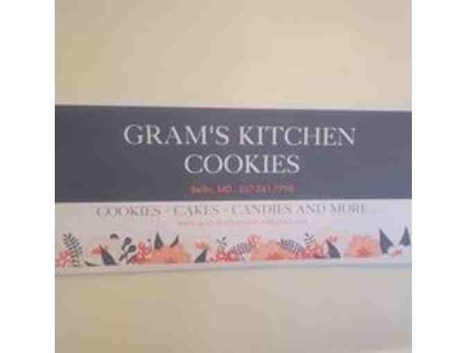 Grams Kitchen Cookies and More Holiday Decorated Crushed Peppermint Brownie Bites