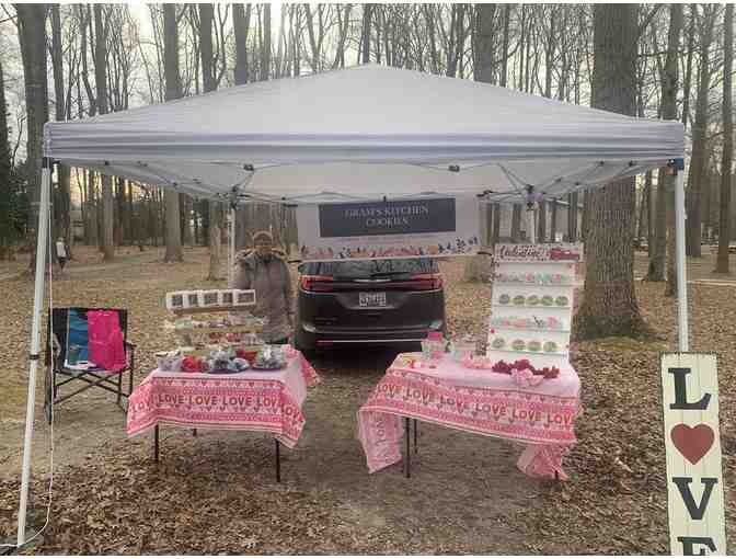 Grams Kitchen Cookies and More Holiday Decorated Crushed Peppermint Brownie Bites