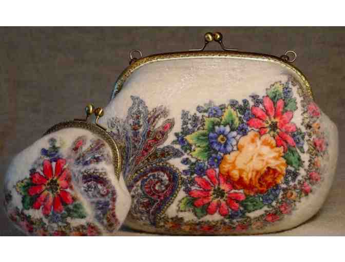 Handmade Felted Purse