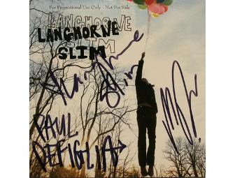 Langhorne Slim Autographed CD: Promo CD