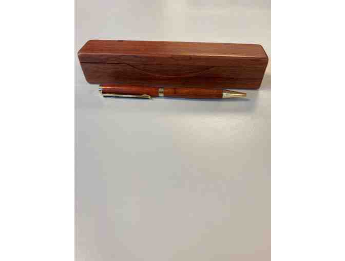MH Woodturning-Wooden Pen Box and Pen