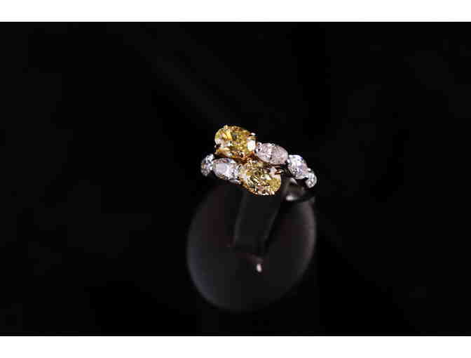 Canary 1.21/1.28 K Diamond 1.8K Ring