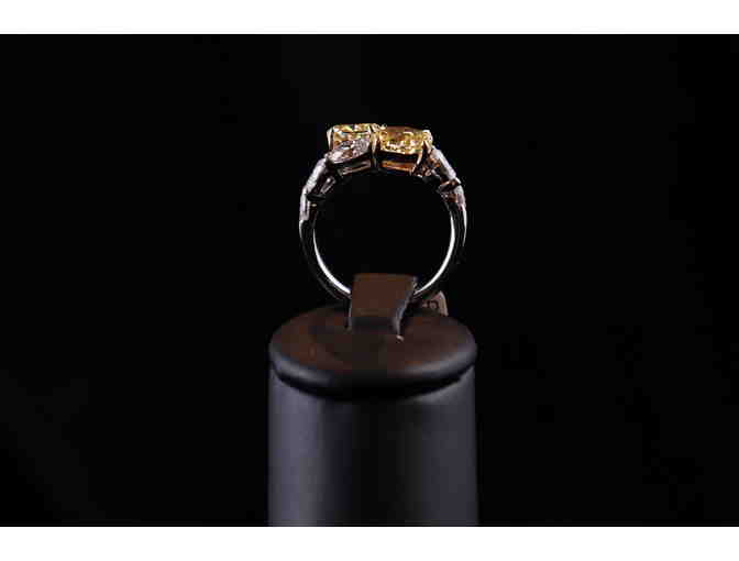 Canary 1.21/1.28 K Diamond 1.8K Ring