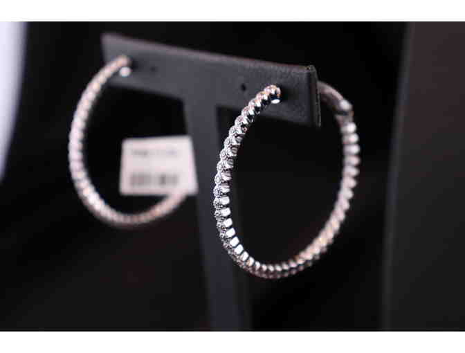 Inside/Outside large hoop earrings