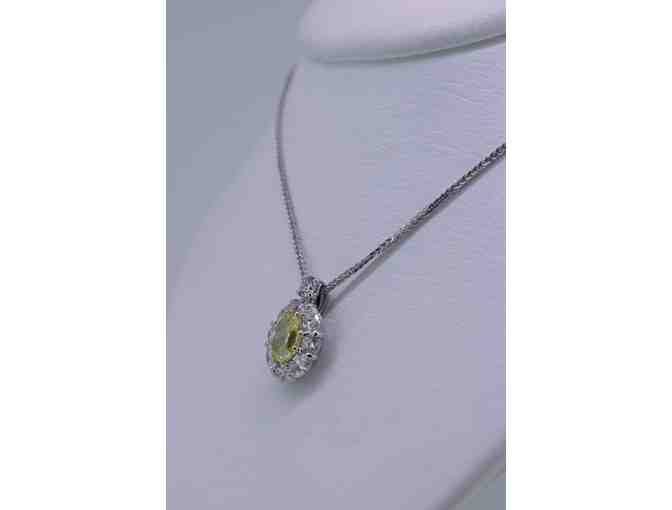 Canary Diamond necklace