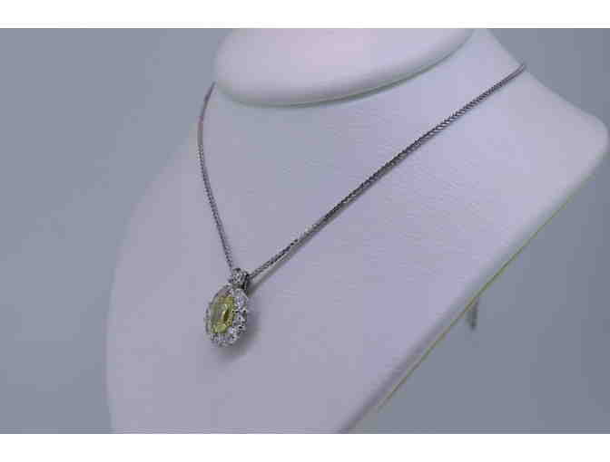 Canary Diamond necklace