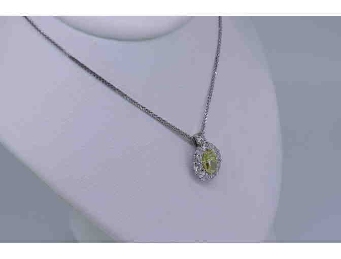 Canary Diamond necklace