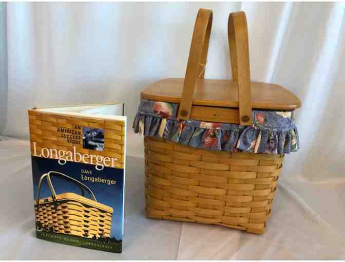 Longaberger Pie basket and Book