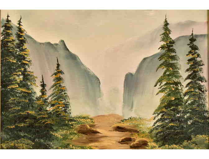 'Near the Great Divide' Painting