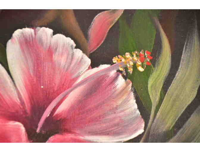 Painting 'Mary's Hibiscus'