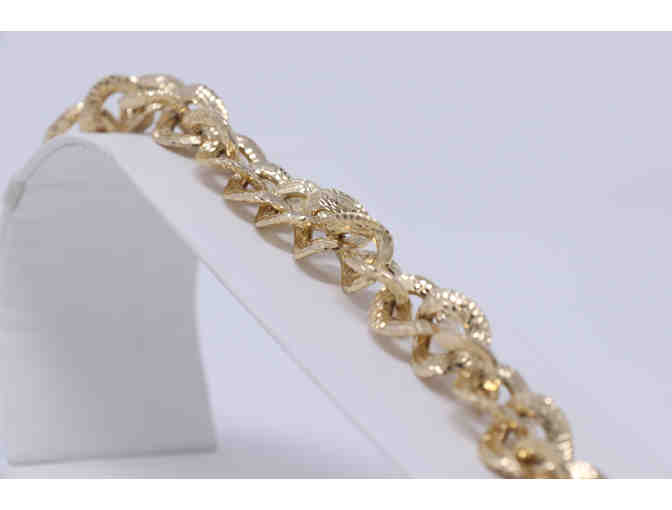 Gold Links Bracelet