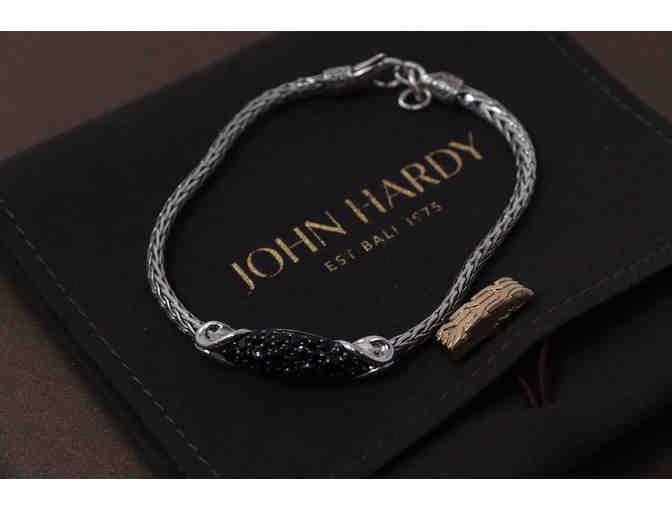 Silver and Sapphire Bracelet