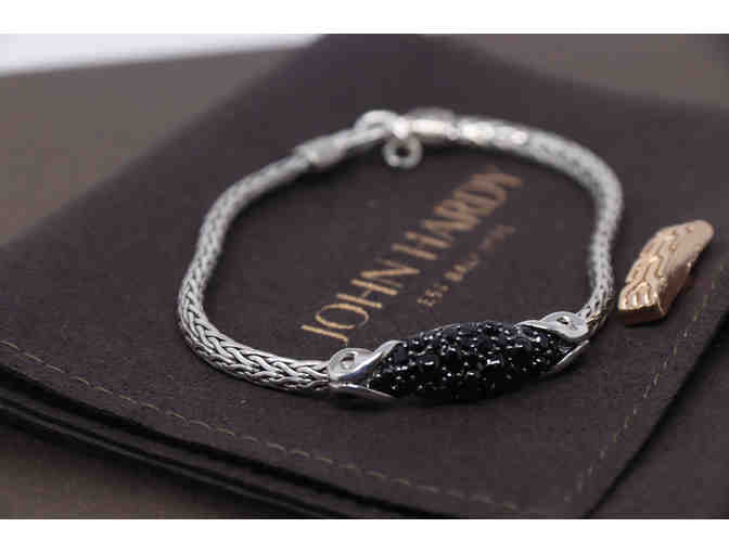 Silver and Sapphire Bracelet