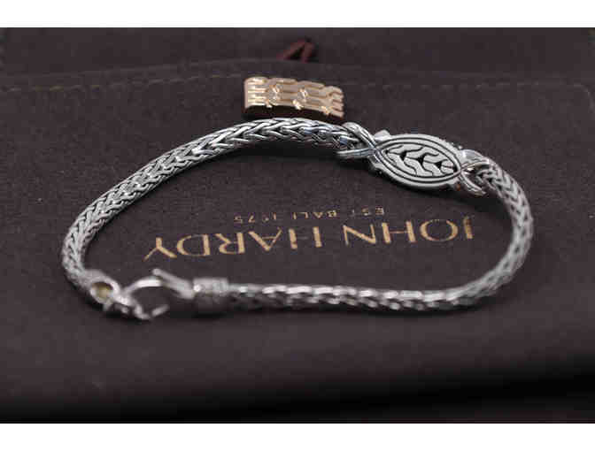 Silver and Sapphire Bracelet